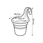 green basics facile à accrocher small living noir